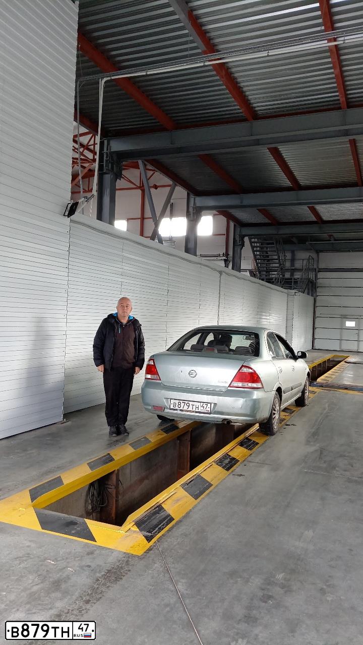 Фото автомобиля NISSAN ALMERA, 2006 — госномер К315ОУ147. Цвет: СЕРЕБРИСТЫЙ