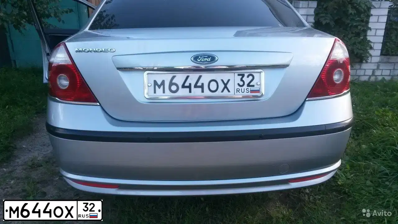Фото автомобиля FORD MONDEO, 2007 — госномер М843СУ177. Цвет: Серый
