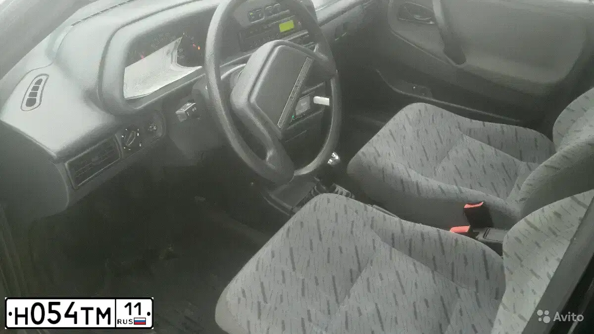 Фото автомобиля LADA 2114 SAMARA, 2010 — госномер Н054ТМ11. Цвет: Сине-Черный