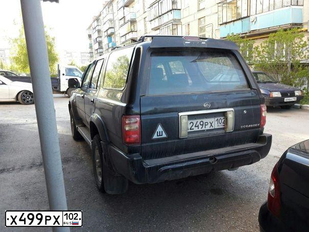 Фото автомобиля LADA 2190 GRANTA, 2019 — госномер Х499РХ102. Цвет: серебристо-темно-серый