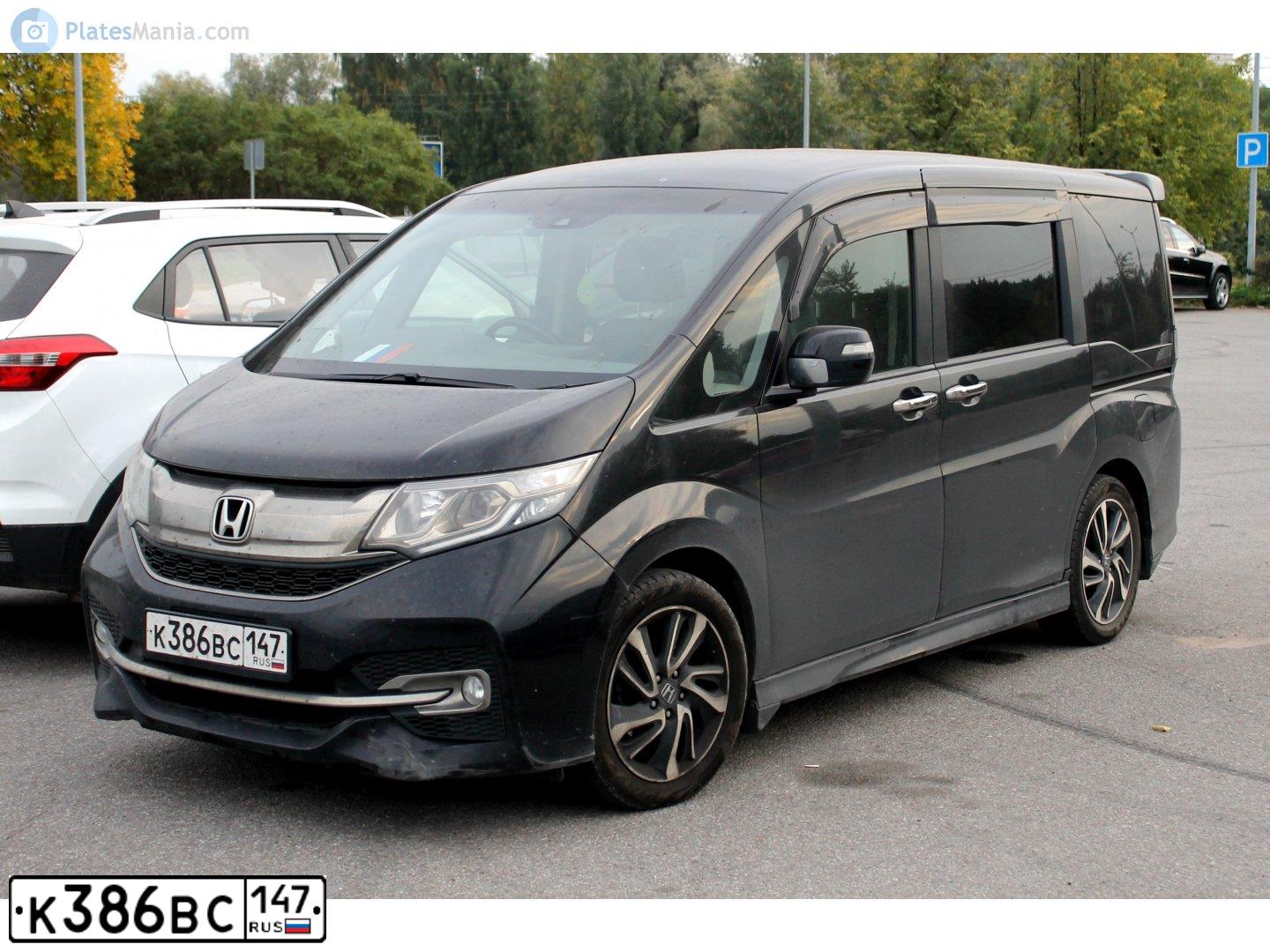 Фото автомобиля HONDA STEPWGN, 2015 — госномер К386ВС147