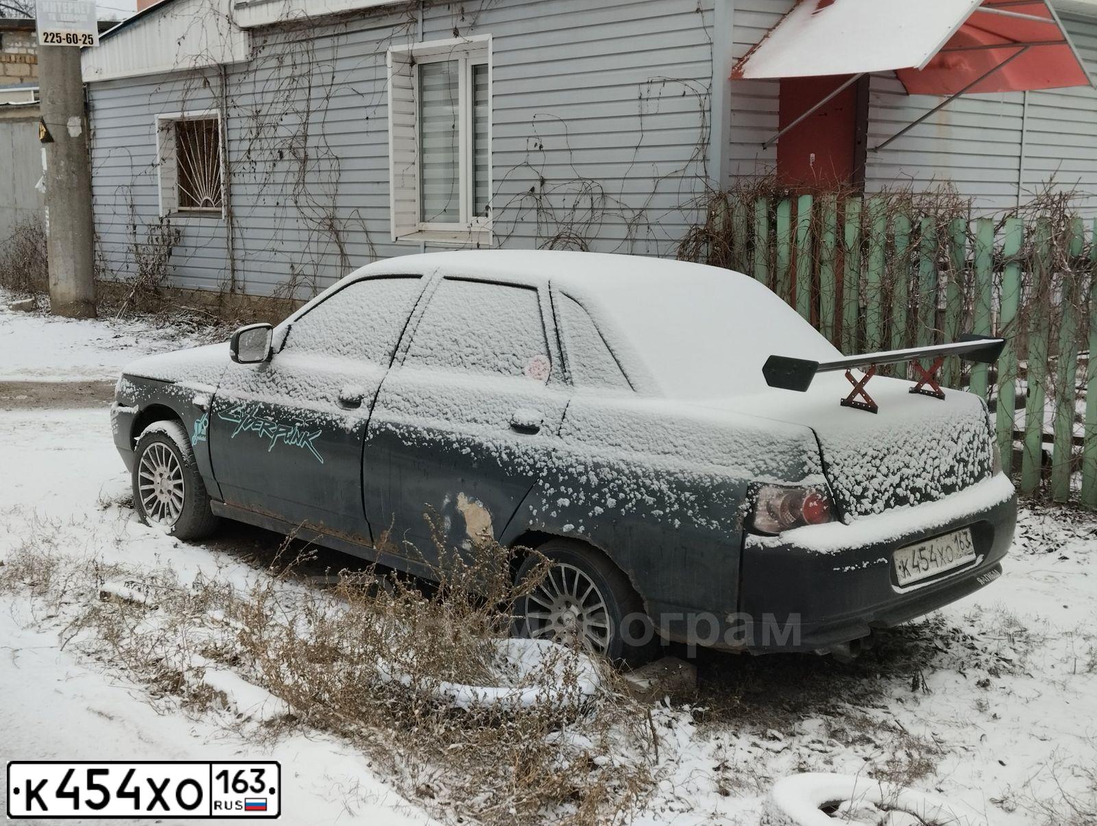 Фото автомобиля LADA 2110, 2006 — госномер Р671ВР763. Цвет: СЕРО-СИНЕ-ЗЕЛЕНЫЙ