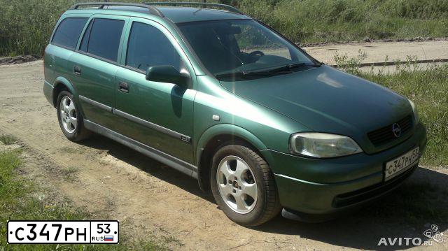 Фото автомобиля OPEL ASTRA, 1999 — госномер М753КО790. Цвет: ЗЕЛЕНЫЙ