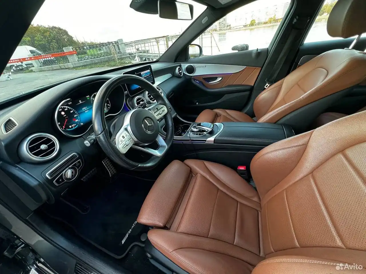 Фото автомобиля MERCEDES-BENZ MERCEDES - BENZ C 200 D, 2019 — госномер С028СМ198. Цвет: СЕРЫЙ