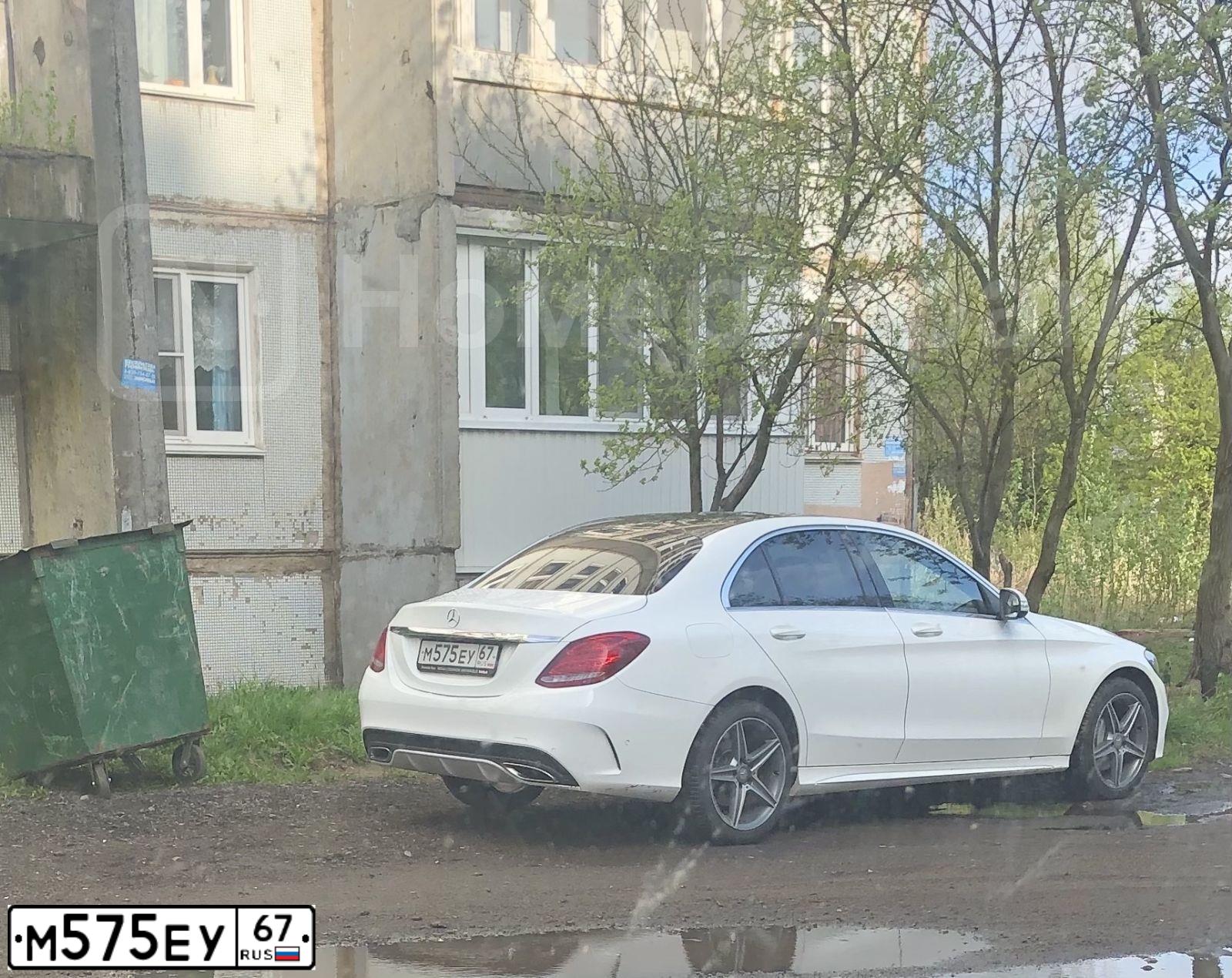 Фото автомобиля MERCEDES-BENZ C180, 2014 — госномер А234СО43. Цвет: Белый