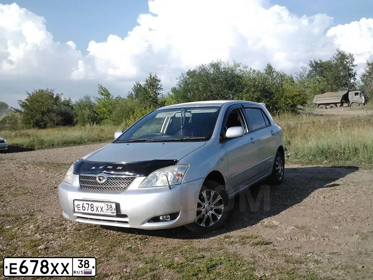 Фото автомобиля TOYOTA COROLLA, 2002 — госномер Н454МЕ138