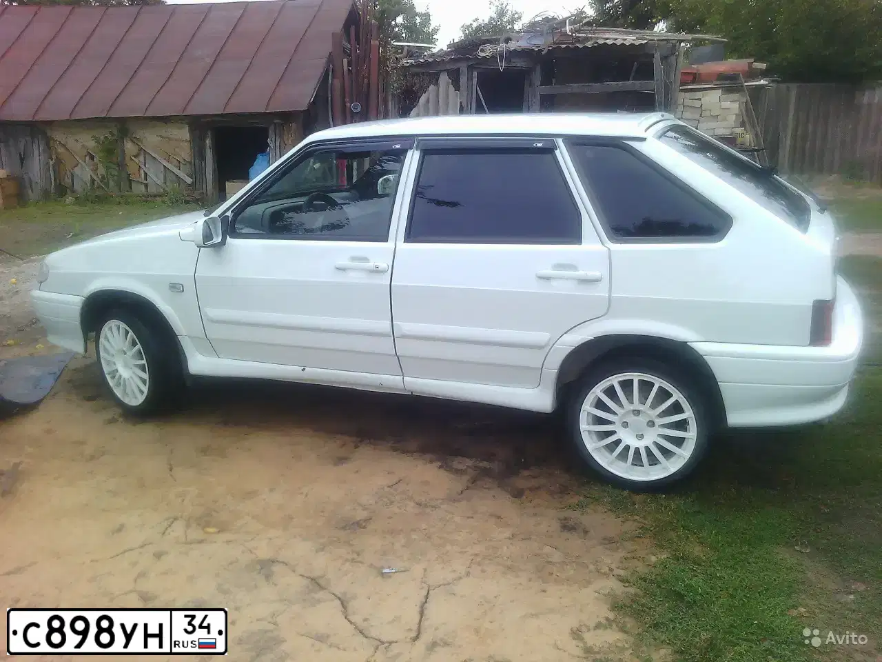Фото автомобиля LADA 2114 SAMARA, 2012 — госномер М844НН790. Цвет: Белый