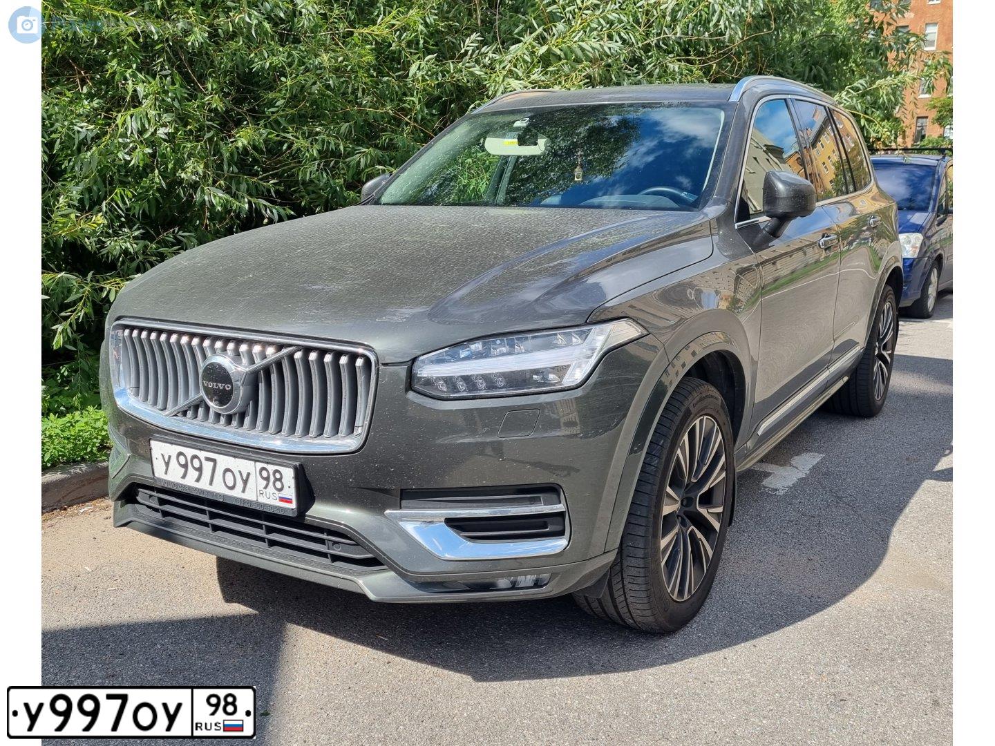 Фото автомобиля VOLVO XC90, 2012 — госномер Х966ВЕ152. Цвет: ТЕМНО-СЕРЫЙ