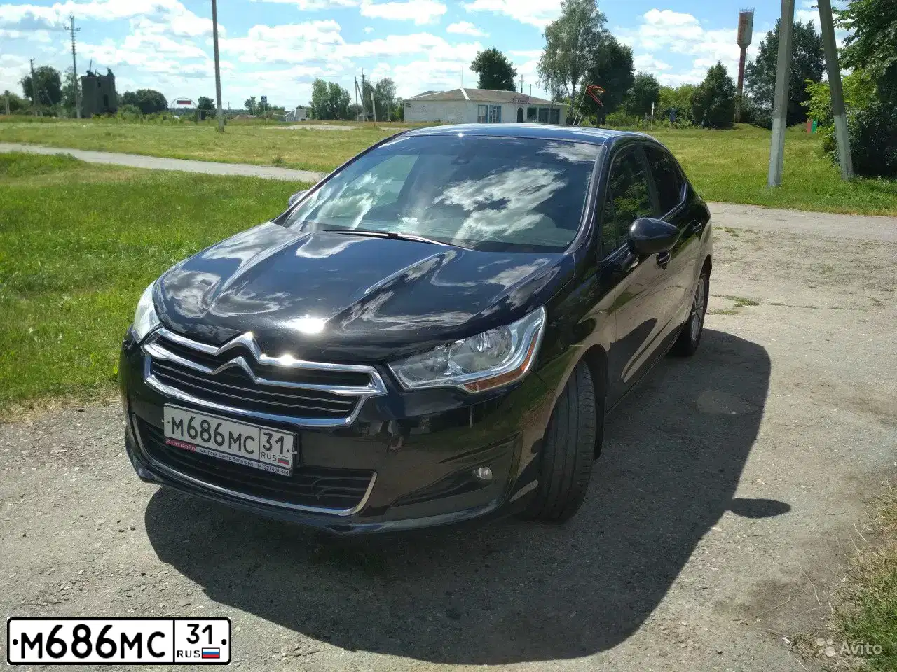 Фото автомобиля MAZDA 6, 2003 — госномер М686МС31. Цвет: СИНИЙ