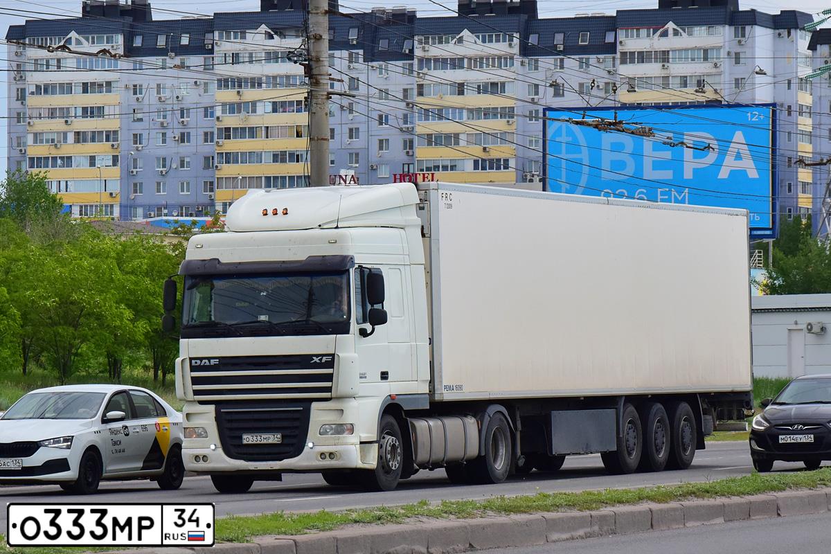 Фото автомобиля MAN 19.000-SERIE, 2000 — госномер О333МР34. Цвет: КРАСНЫЙ