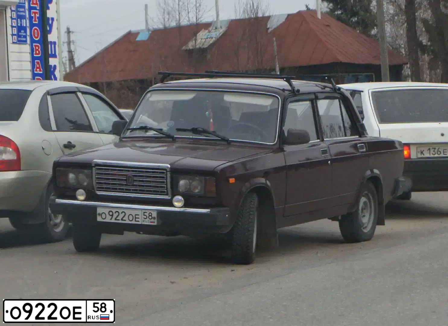 Фото автомобиля LADA 2107, 2008 — госномер В064СВ51