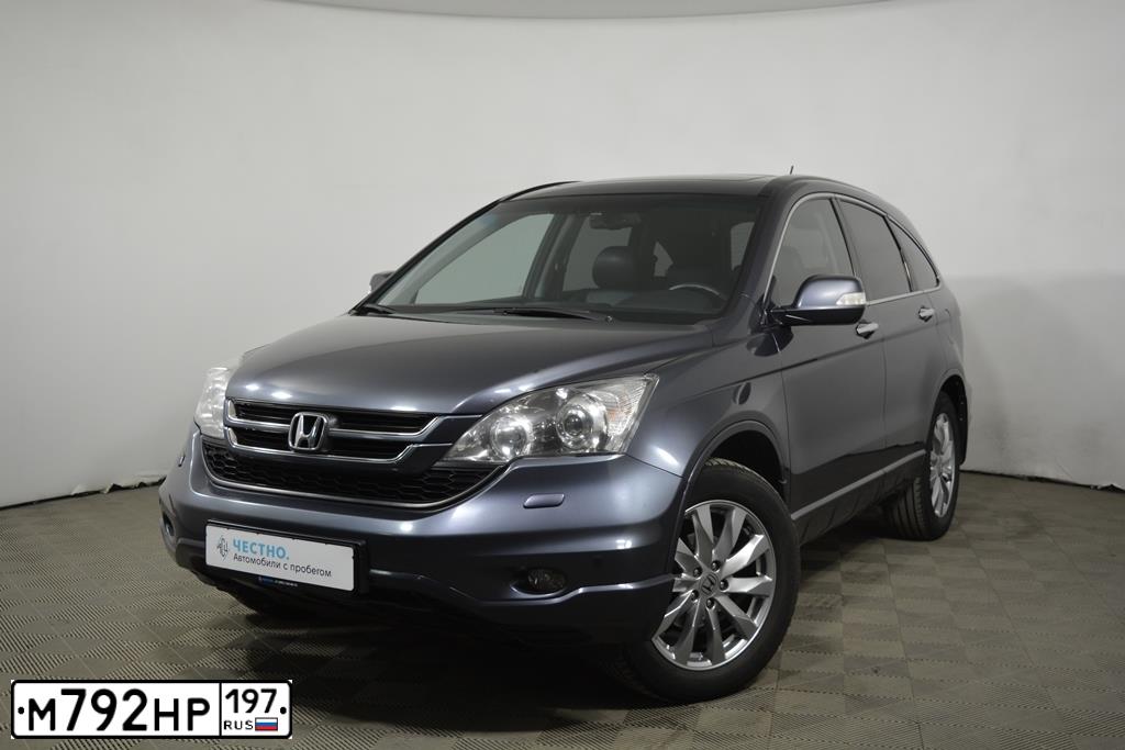 Фото автомобиля HONDA CR-V, 2011 — госномер М792НР197. Цвет: СЕРЫЙ ТЕМНЫЙ