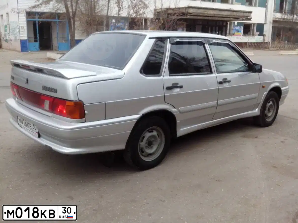Фото автомобиля ВАЗ 211540, 2009 — госномер М160НО30. Цвет: Светло-Серебристый металлик