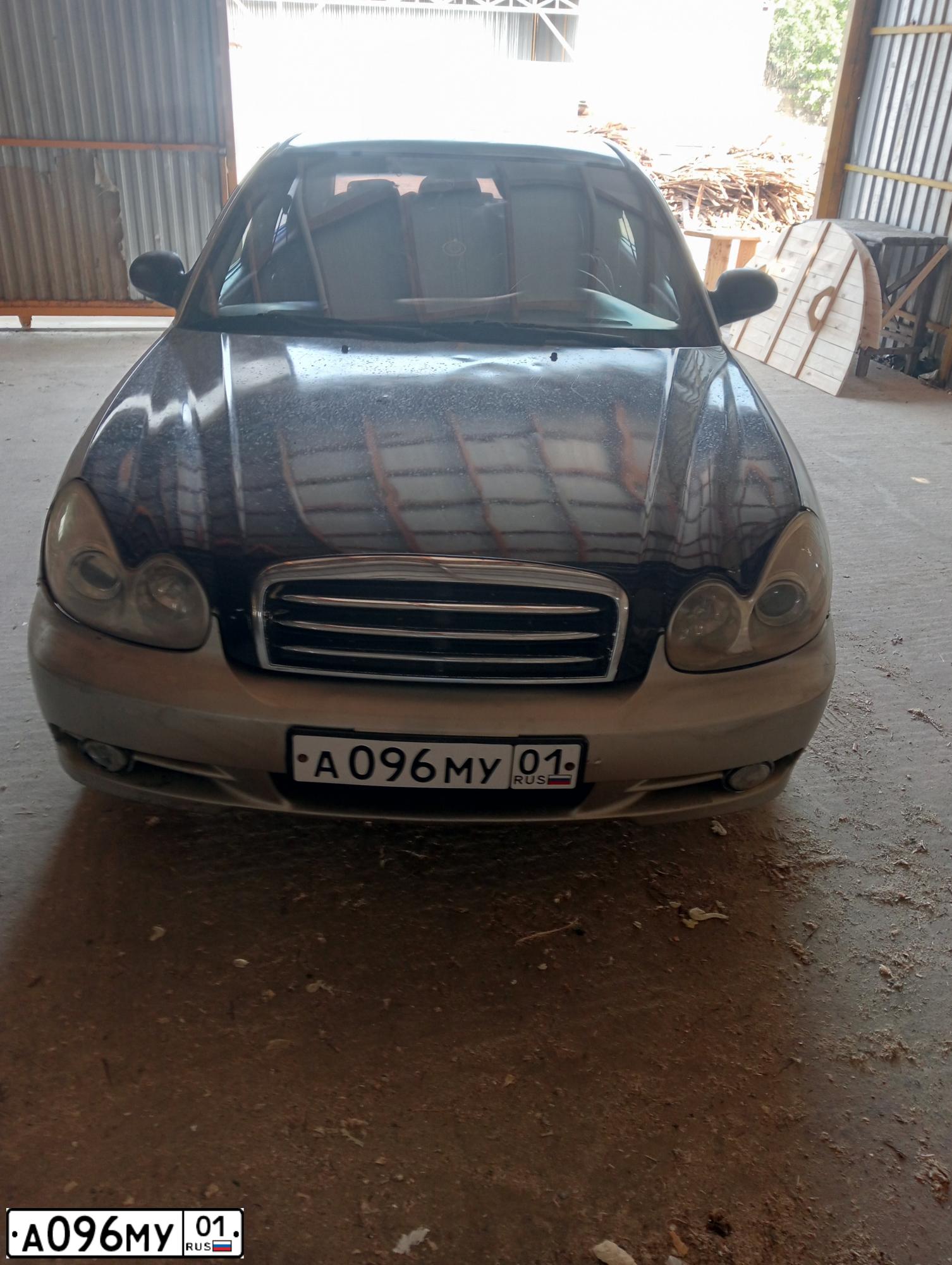 Фото автомобиля TAGAZ SONATA, 2006 — госномер А096МУ01. Цвет: БЕЖЕВЫЙ
