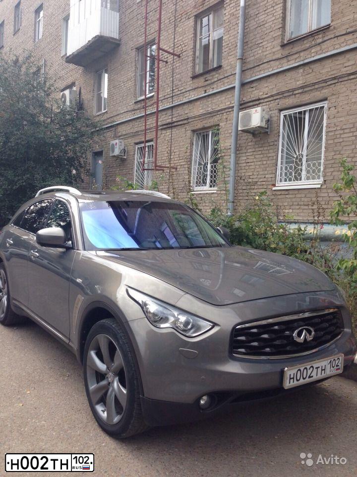 Фото автомобиля INFINITI QX70 /FX/, 2008 — госномер Т959РР102