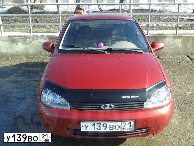 Фото автомобиля LADA 1118 KALINA, 2005 — госномер Е053ОО21. Цвет: СЕРЕБРИСТО-КРАСНЫЙ