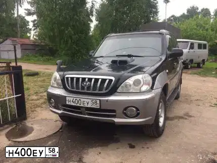 Фото автомобиля Hyundai Terracan, 2001 — госномер Н400ЕУ58
