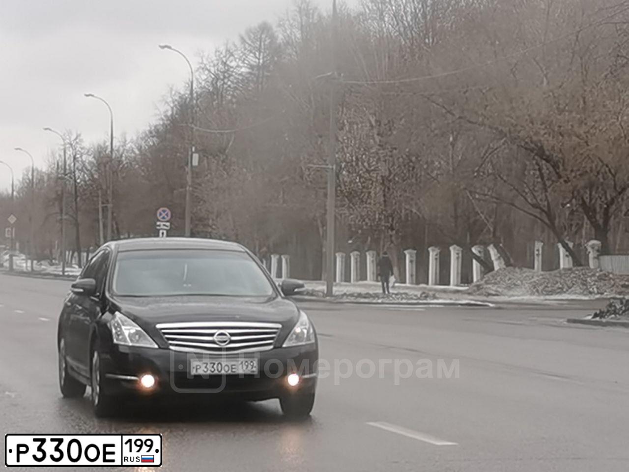 Фото автомобиля NISSAN TEANA, 2008 — госномер Р330ОЕ199