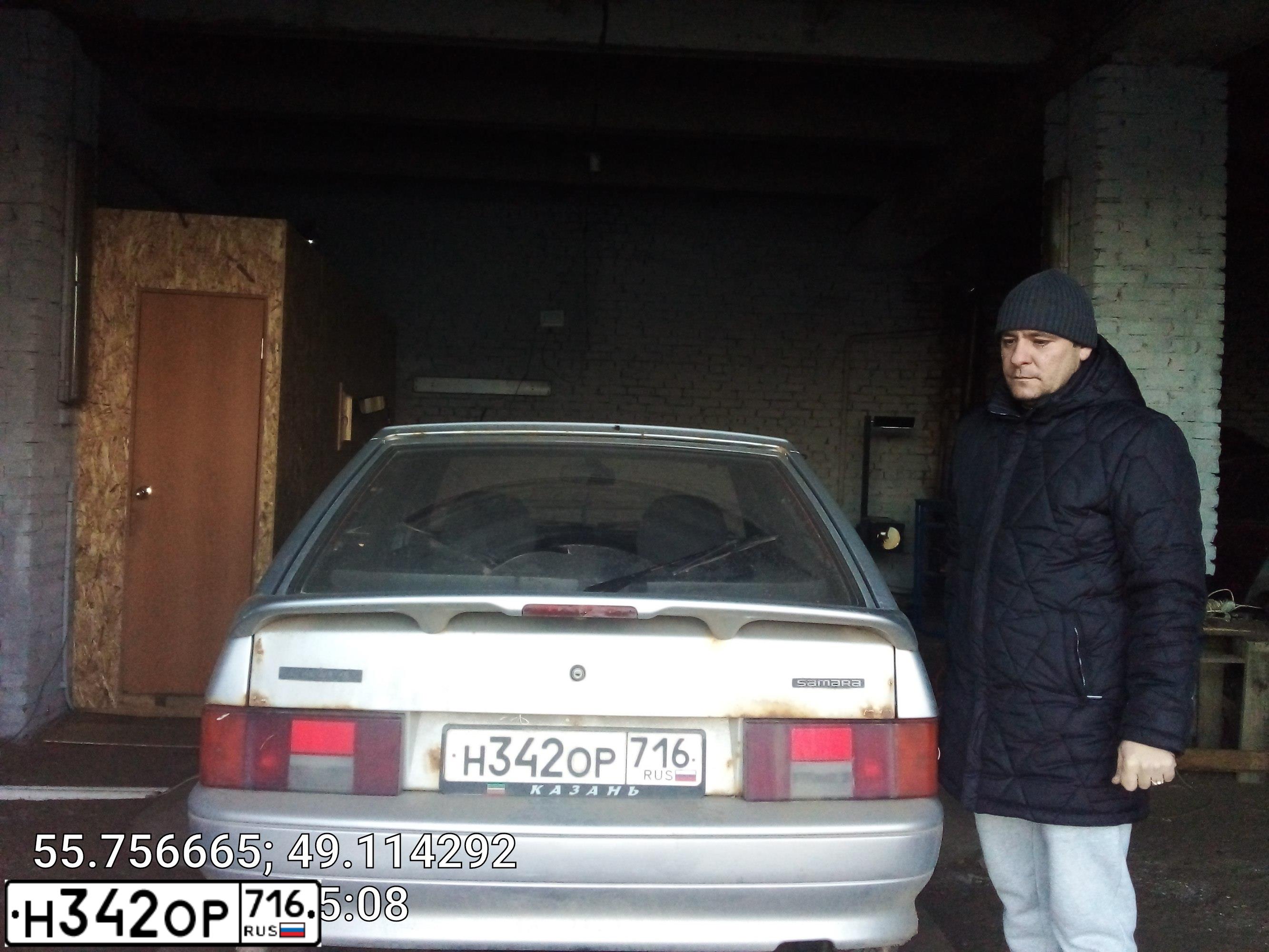 Фото автомобиля LADA 2114 SAMARA, 2007 — госномер Н342ОР716. Цвет: СВЕТЛО-СЕРЕБРИСТЫЙ МЕТАЛЛ