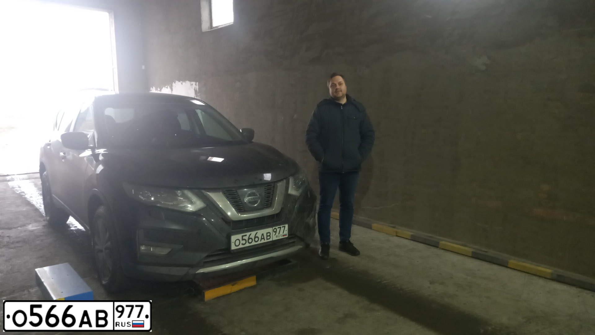 Фото автомобиля NISSAN X-TRAIL, 2018 — госномер У775КО761