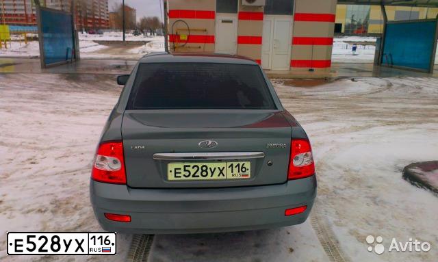 Фото автомобиля LADA 2170 PRIORA, 2008 — госномер Е528УХ116. Цвет: -