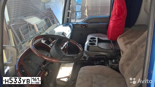 Фото автомобиля FOTON AUMAN, 2012 — госномер Н533УВ161. Цвет: СИНИЙ