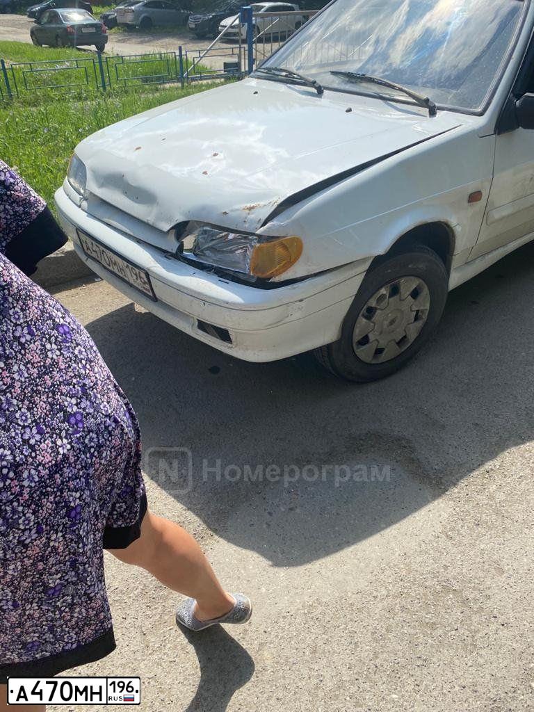 Фото автомобиля LADA 2114 SAMARA, 2013 — госномер Х361КВ196. Цвет: Белый