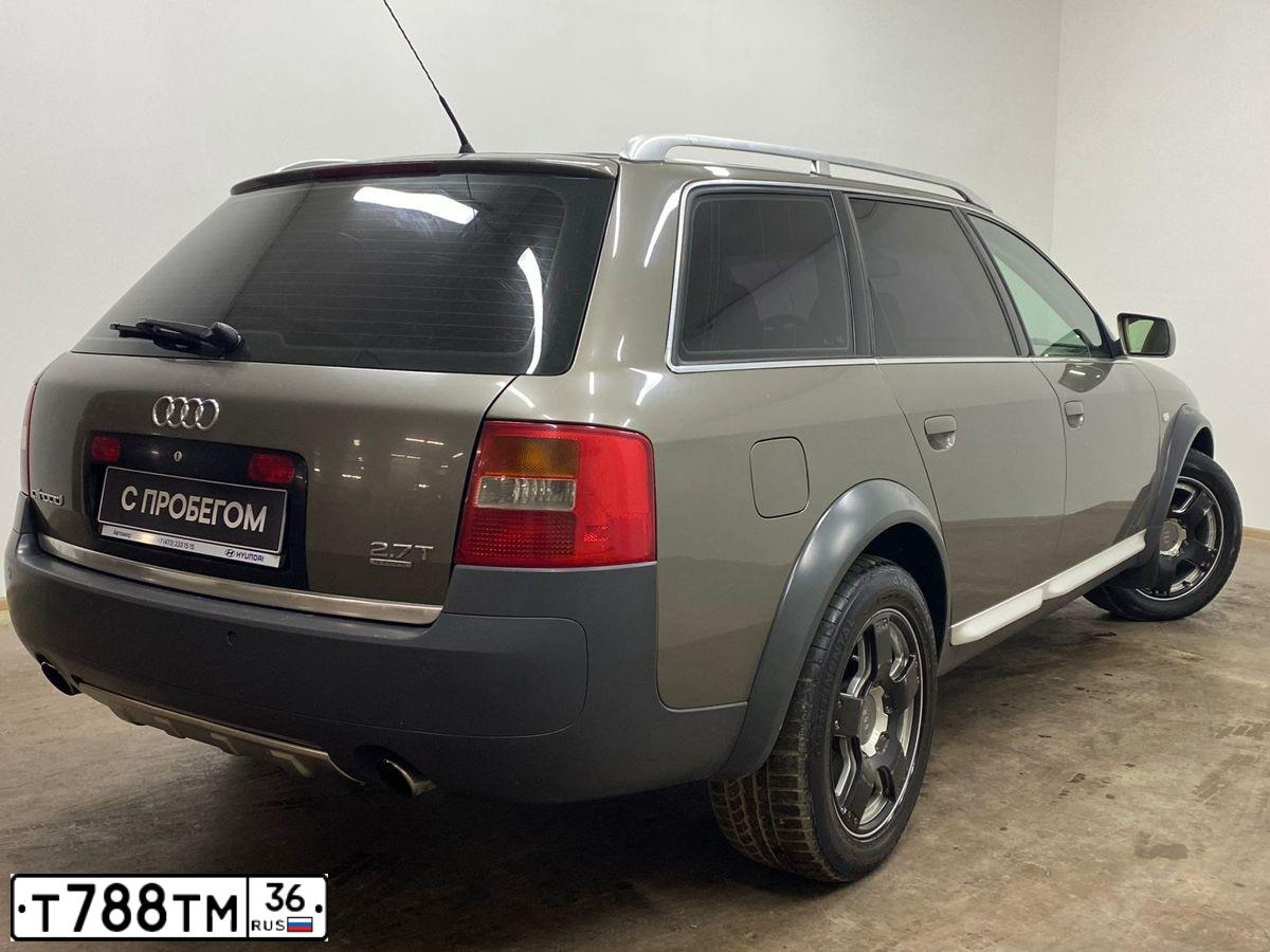 Фото автомобиля AUDI ALLROAD, 2002 — госномер А037ВН181. Цвет: СЕРЫЙ