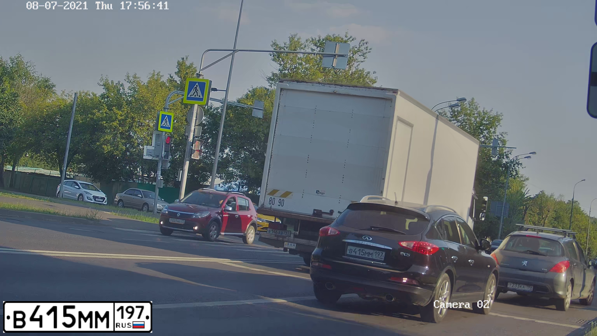 Фото автомобиля INFINITI QX50 /EX/, 2012 — госномер В451ММ197. Цвет: ЧЕРНЫЙ