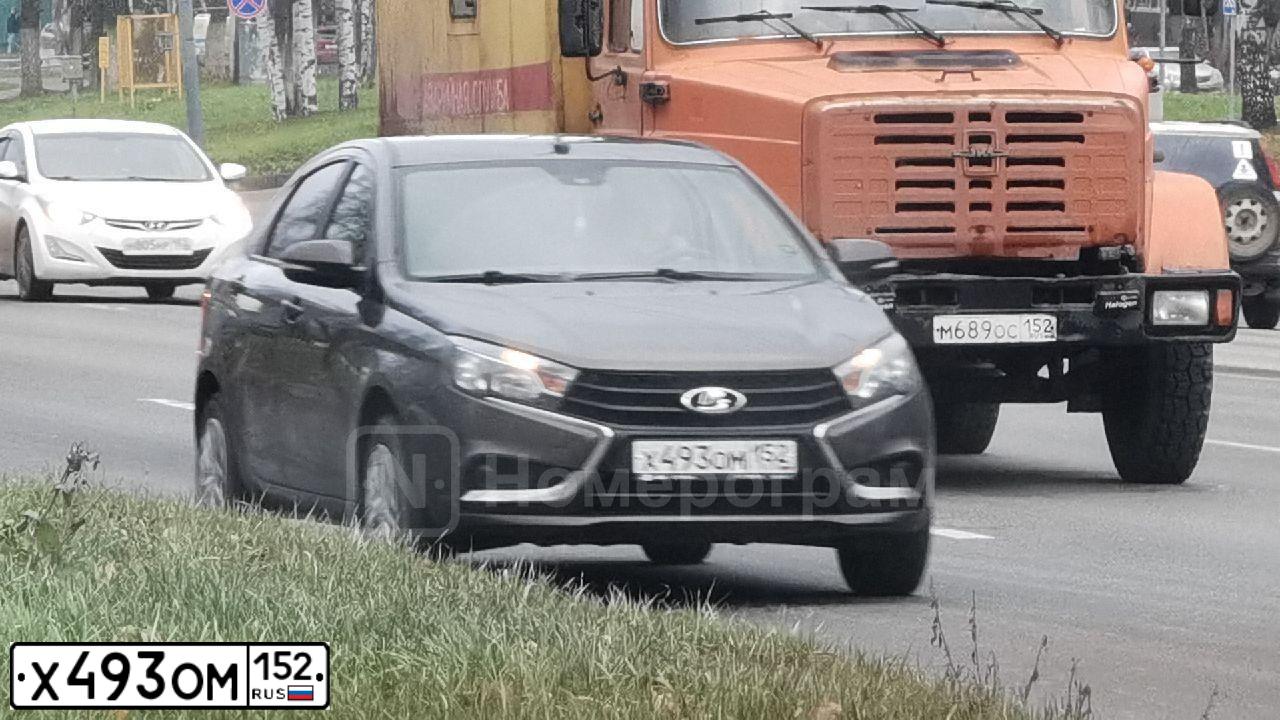 Фото автомобиля LADA VESTA, 2021 — госномер Е387СС08