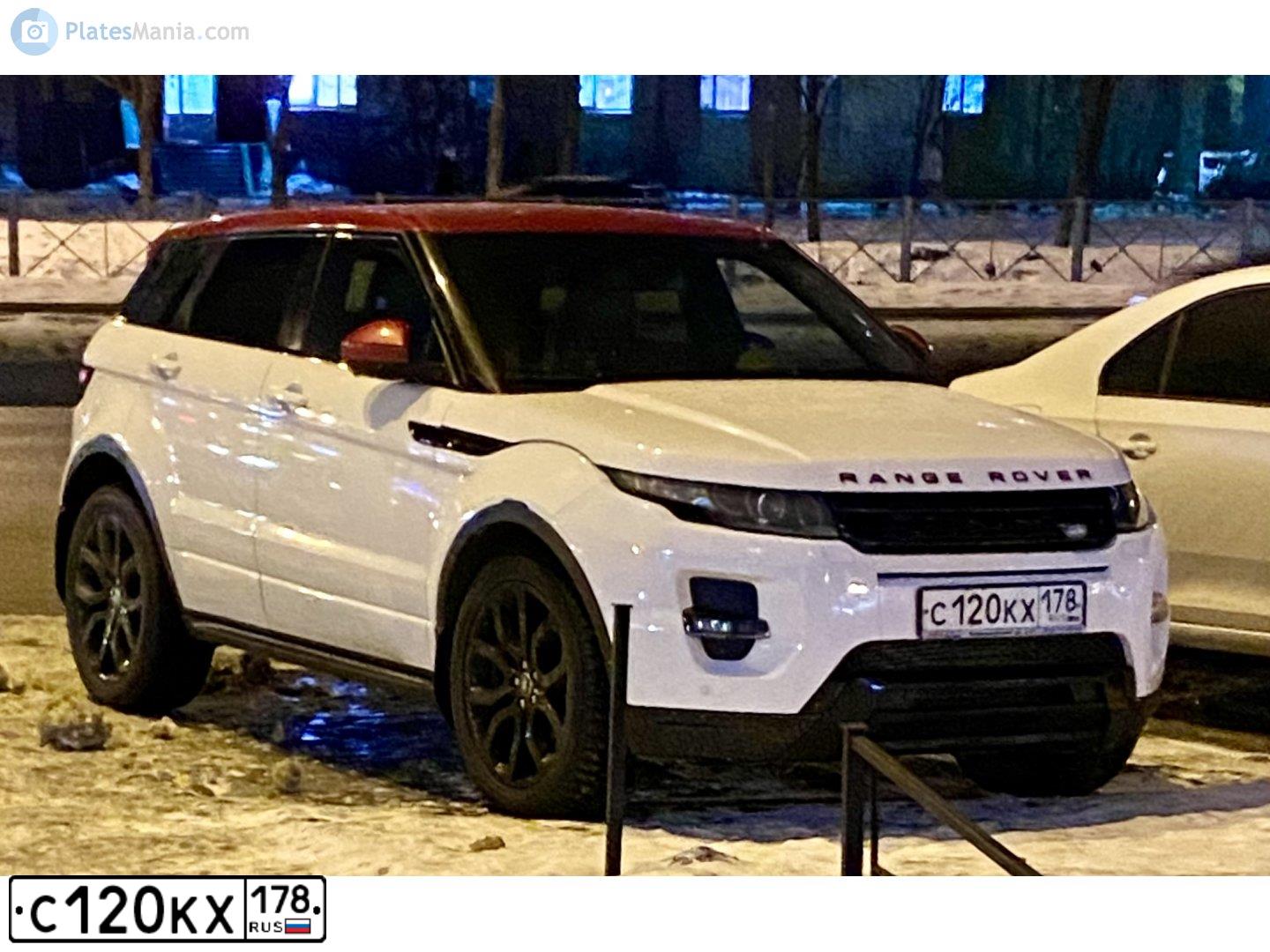 Фото автомобиля LANDROVER RANGE ROVER EVOQUE, 2015 — госномер В237ОН51