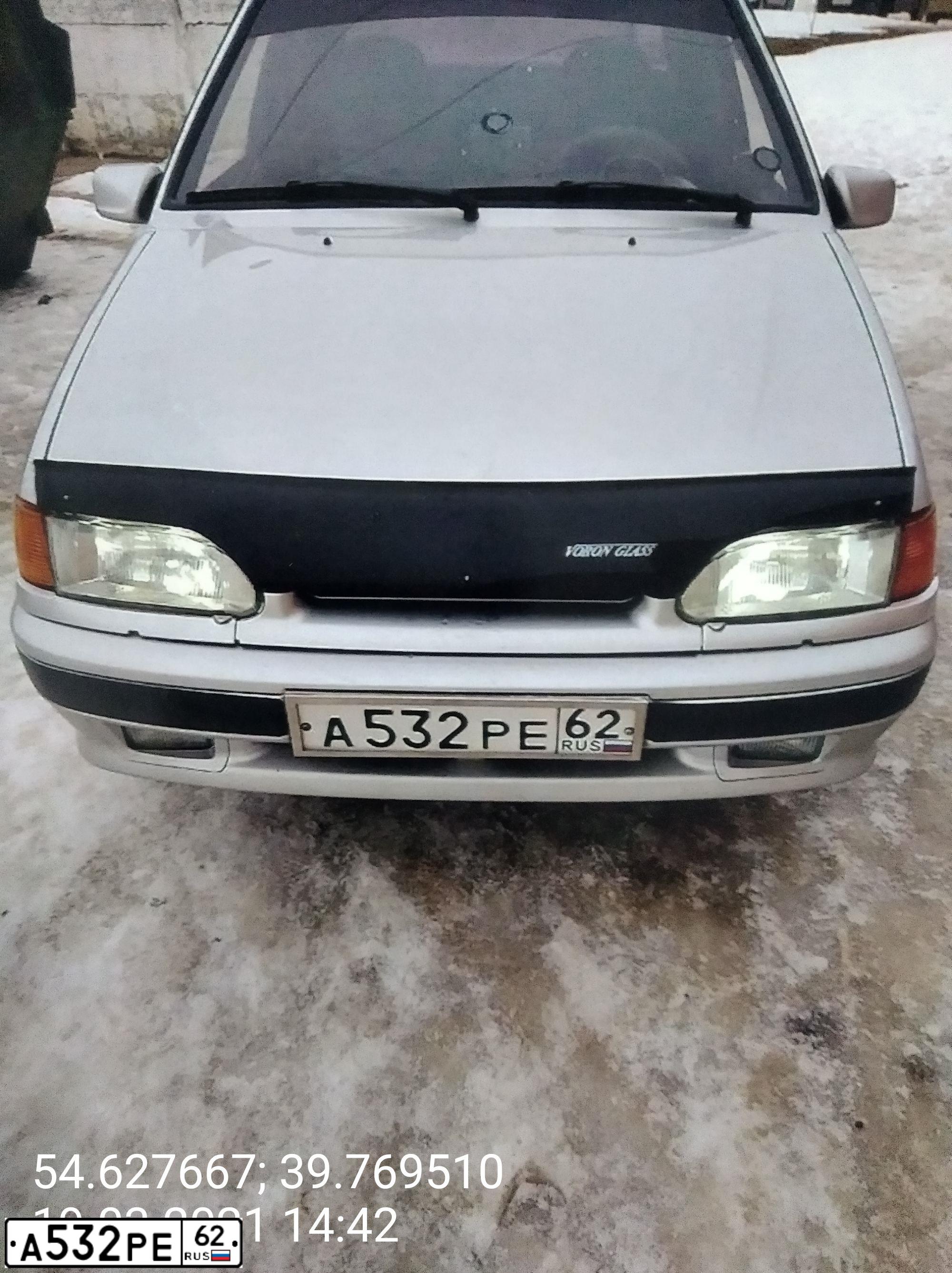 Фото автомобиля LADA 2115 SAMARA, 2011 — госномер А532РЕ62. Цвет: СВЕТЛО-СЕРЕБРИСТЫЙ МЕТАЛЛ