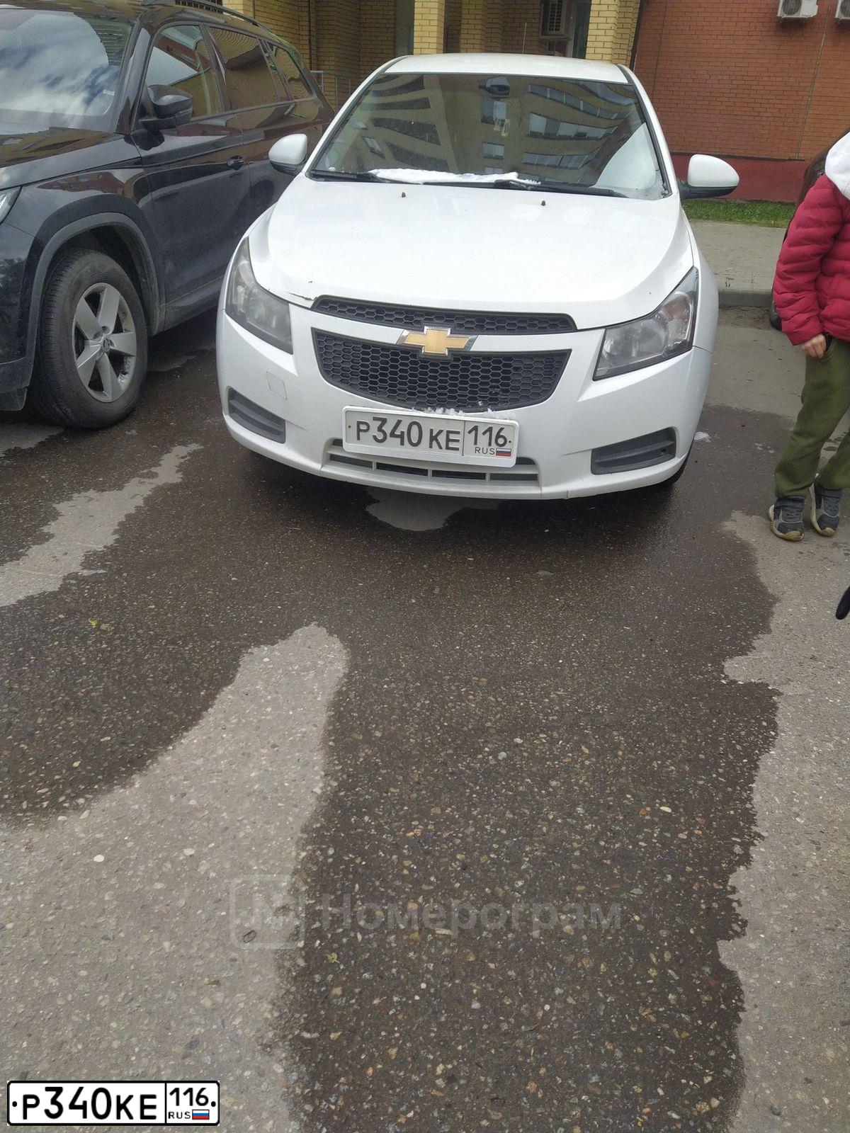 Фото автомобиля CHEVROLET CRUZE, 2012 — госномер А816ЕХ550