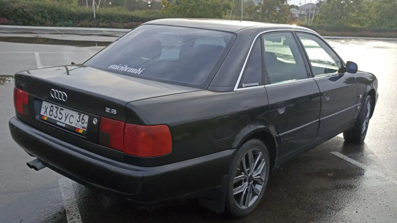 Фото автомобиля AUDI A6, 1995 — госномер С266АН40. Цвет: ЧЕРНЫЙ