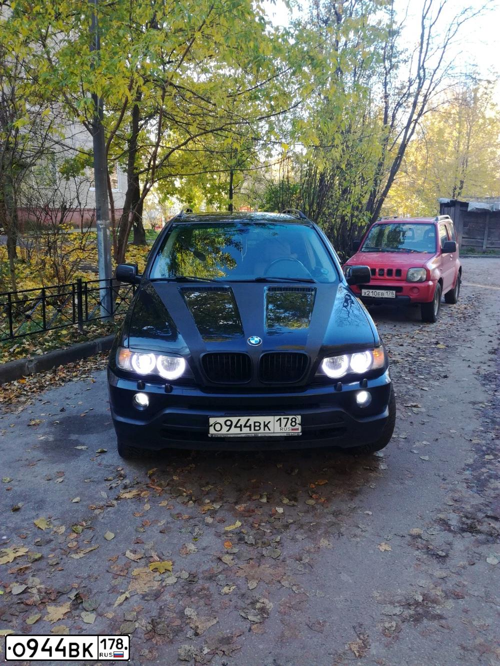 Фото автомобиля BMW X5, 2003 — госномер С994РС43