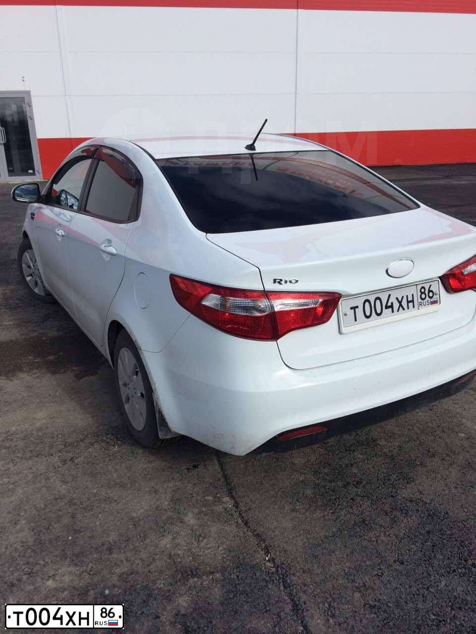 Фото автомобиля KIA RIO, 2013 — госномер А364ХМ186
