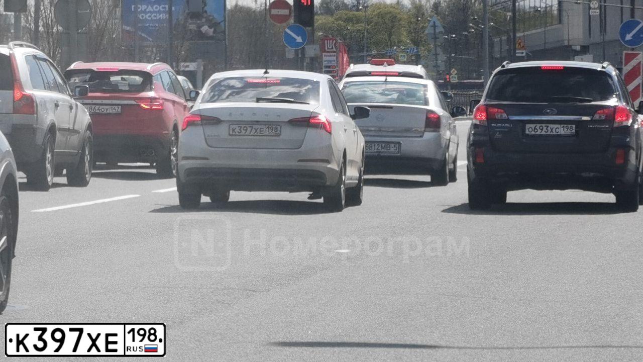 Фото автомобиля SKODA RAPID, 2021 — госномер Р758ОЕ68
