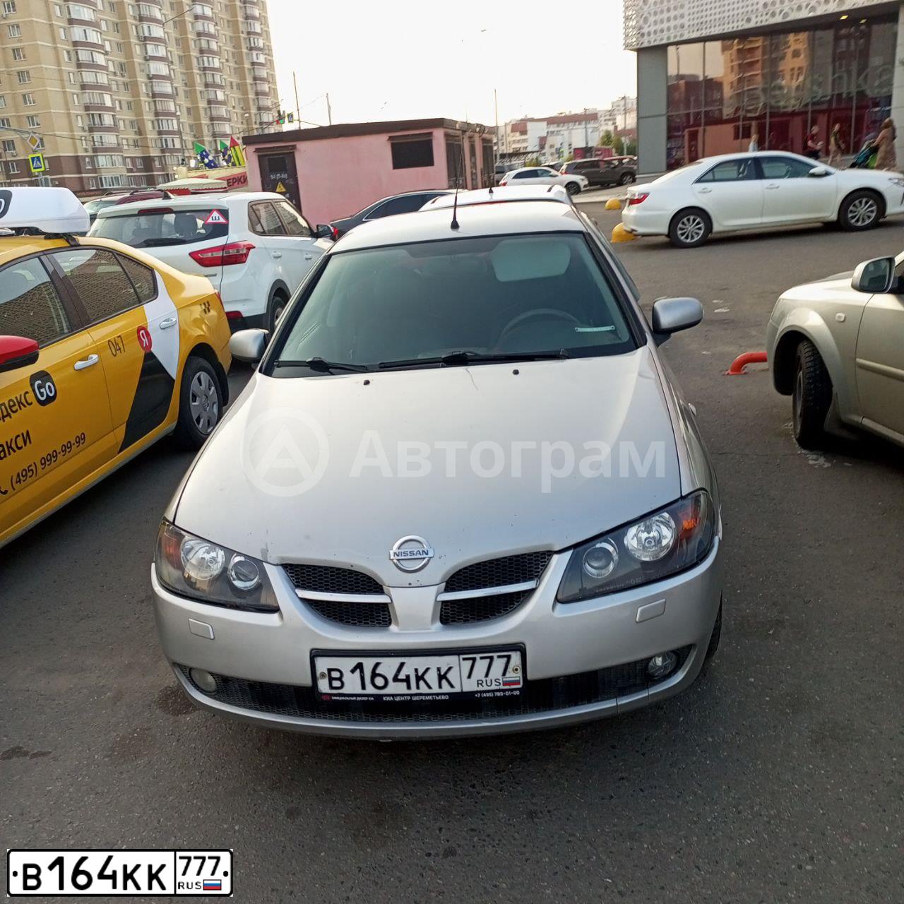 Фото автомобиля NISSAN ALMERA, 2005 — госномер В077АМ57. Цвет: СЕРЕБРИСТЫЙ