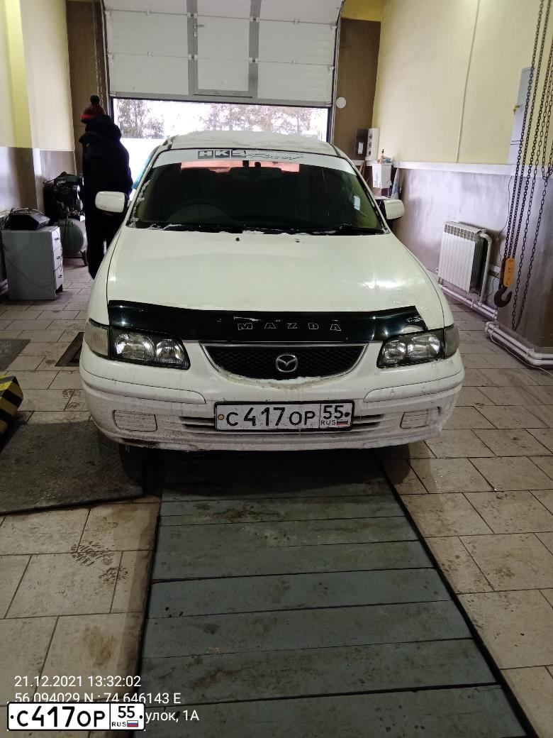 Фото автомобиля MAZDA CAPELLA, 1999 — госномер Р426МО154