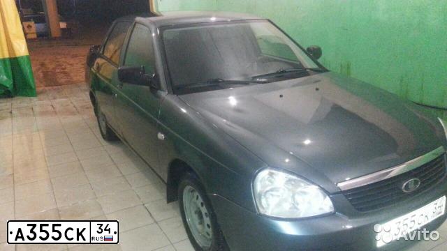 Фото автомобиля LADA 2170 PRIORA, 2010 — госномер А355СК34. Цвет: СЕРО-СИНЕ-ЗЕЛЕНЫЙ