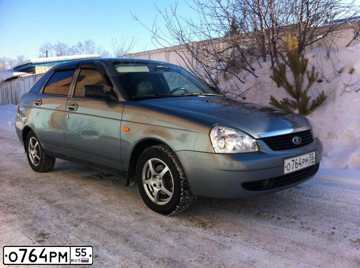 Фото автомобиля LADA 2172 PRIORA, 2009 — госномер У415ЕВ136. Цвет: СЕРЫЙ