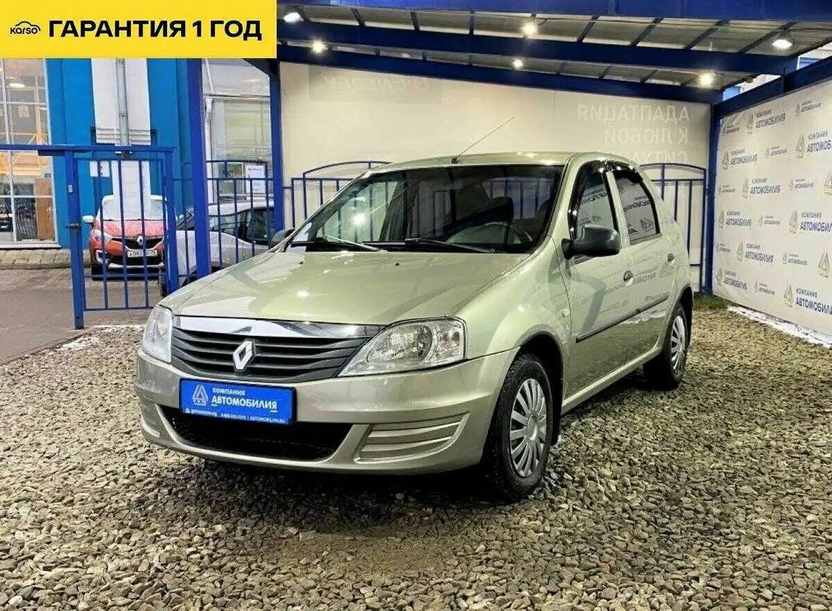 Фото автомобиля RENAULT LOGAN, 2010 — госномер Н078СМ76. Цвет: СЕРЫЙ