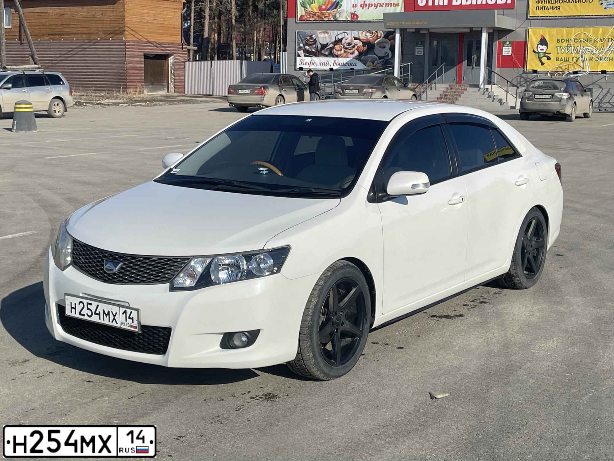 Фото автомобиля MAZDA 3, 2007 — госномер Н254МХ124. Цвет: ЧЕРНЫЙ