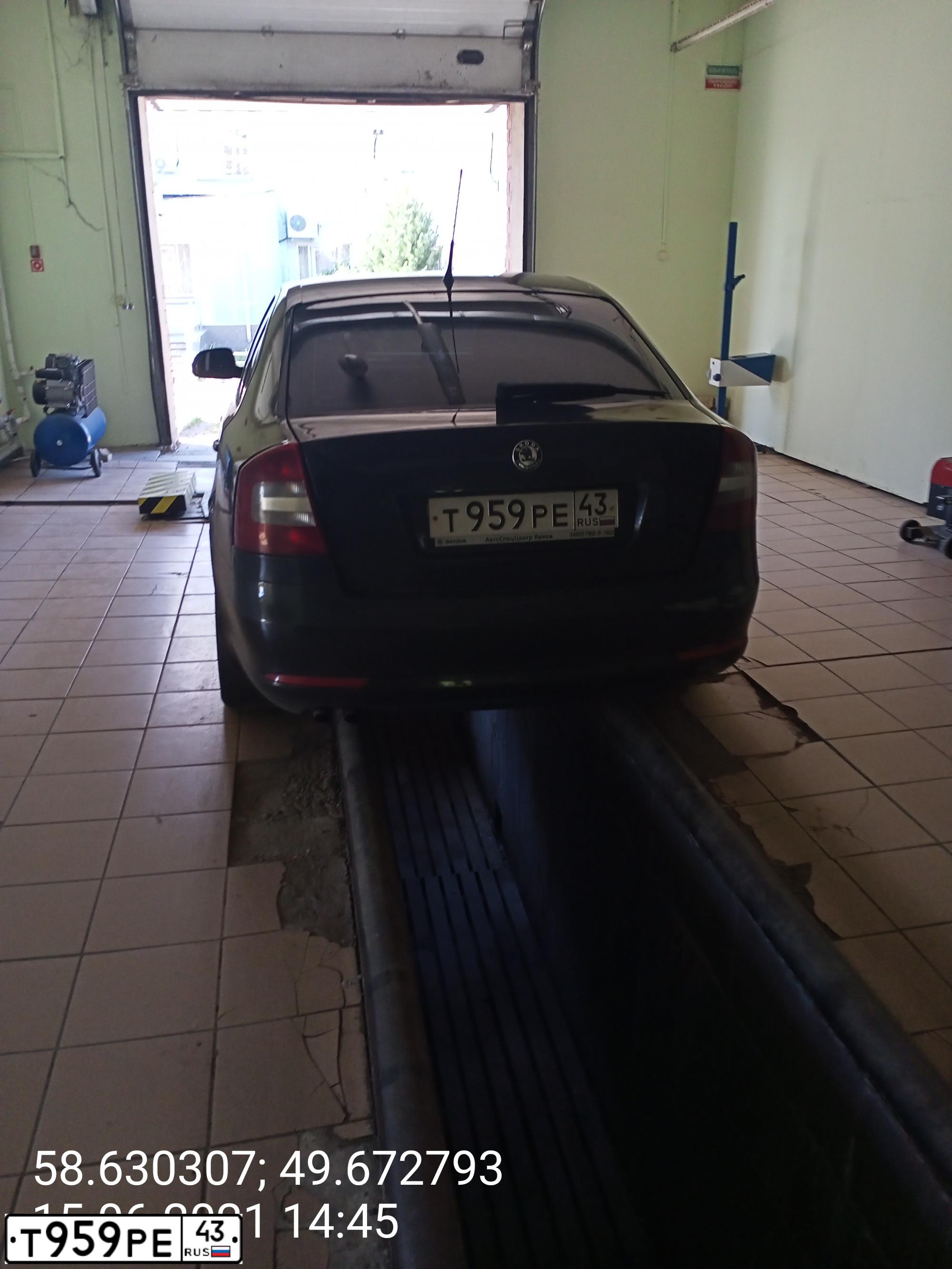 Фото автомобиля SKODA OCTAVIA, 2010 — госномер О363УВ154. Цвет: ЧЕРНЫЙ