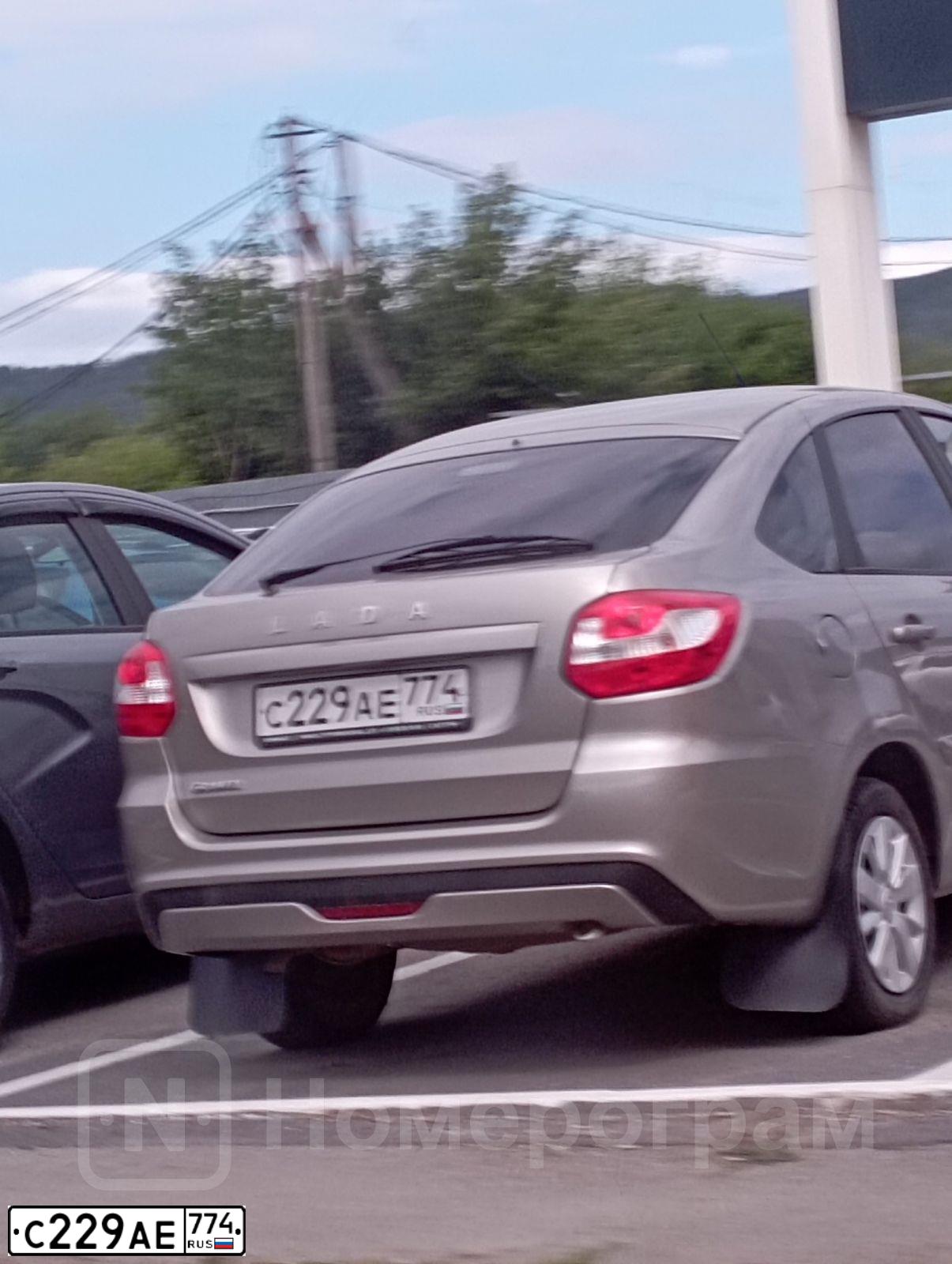 Фото автомобиля LADA GRANTA, 2021 — госномер К827СА186