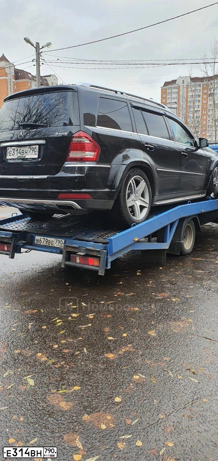 Фото автомобиля MERCEDES GL-KLASSE, 2012 — госномер Е314ВН790. Цвет: ЧЕРНЫЙ