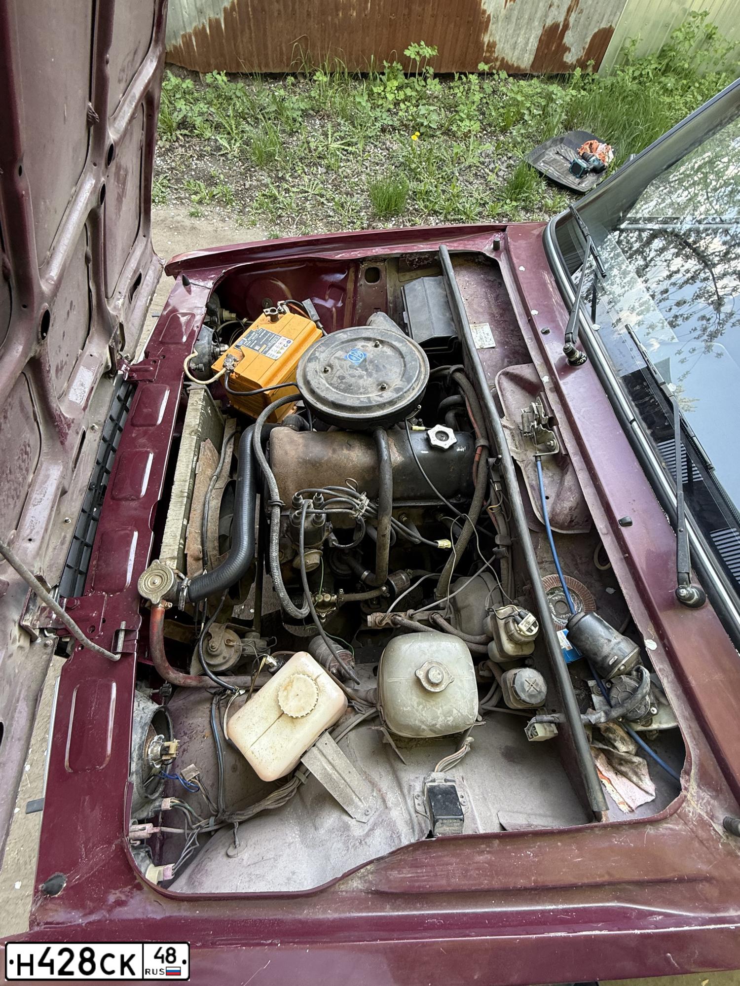 Фото автомобиля LADA 2107, 2002 — госномер Н428СК48. Цвет: ТЕМНО-БОРДОВЫЙ