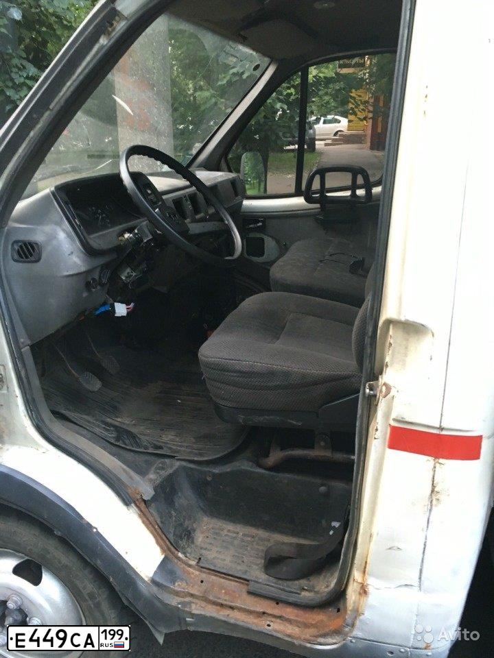 Фото автомобиля GAZ 3302 EL, 2001 — госномер Е449СА199. Цвет: БЕЛЫЙ