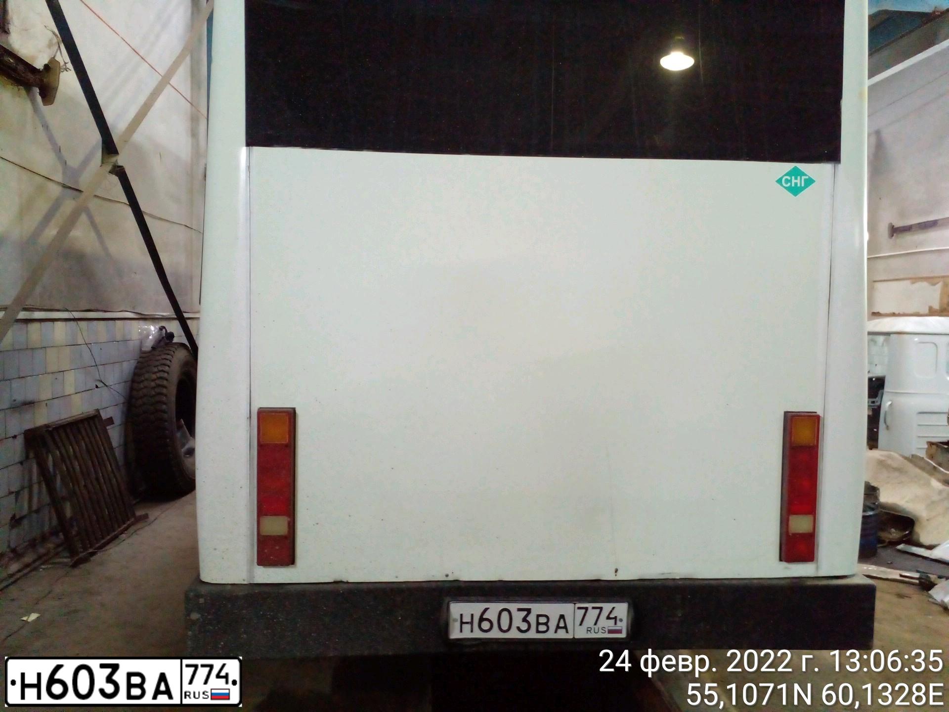 Фото автомобиля GAZ 3302 GAZEL, 2012 — госномер Н603ВА774. Цвет: Белый