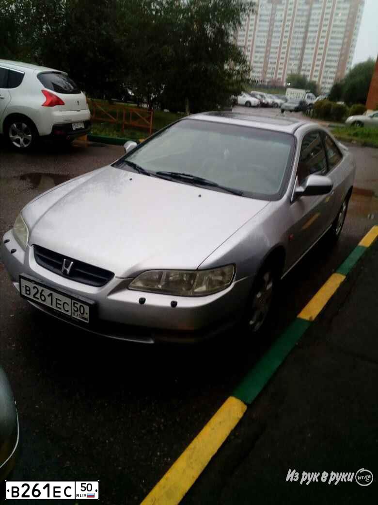 Фото автомобиля HONDA ACCORD, 1999 — госномер А108УУ99. Цвет: БЕЛЫЙ